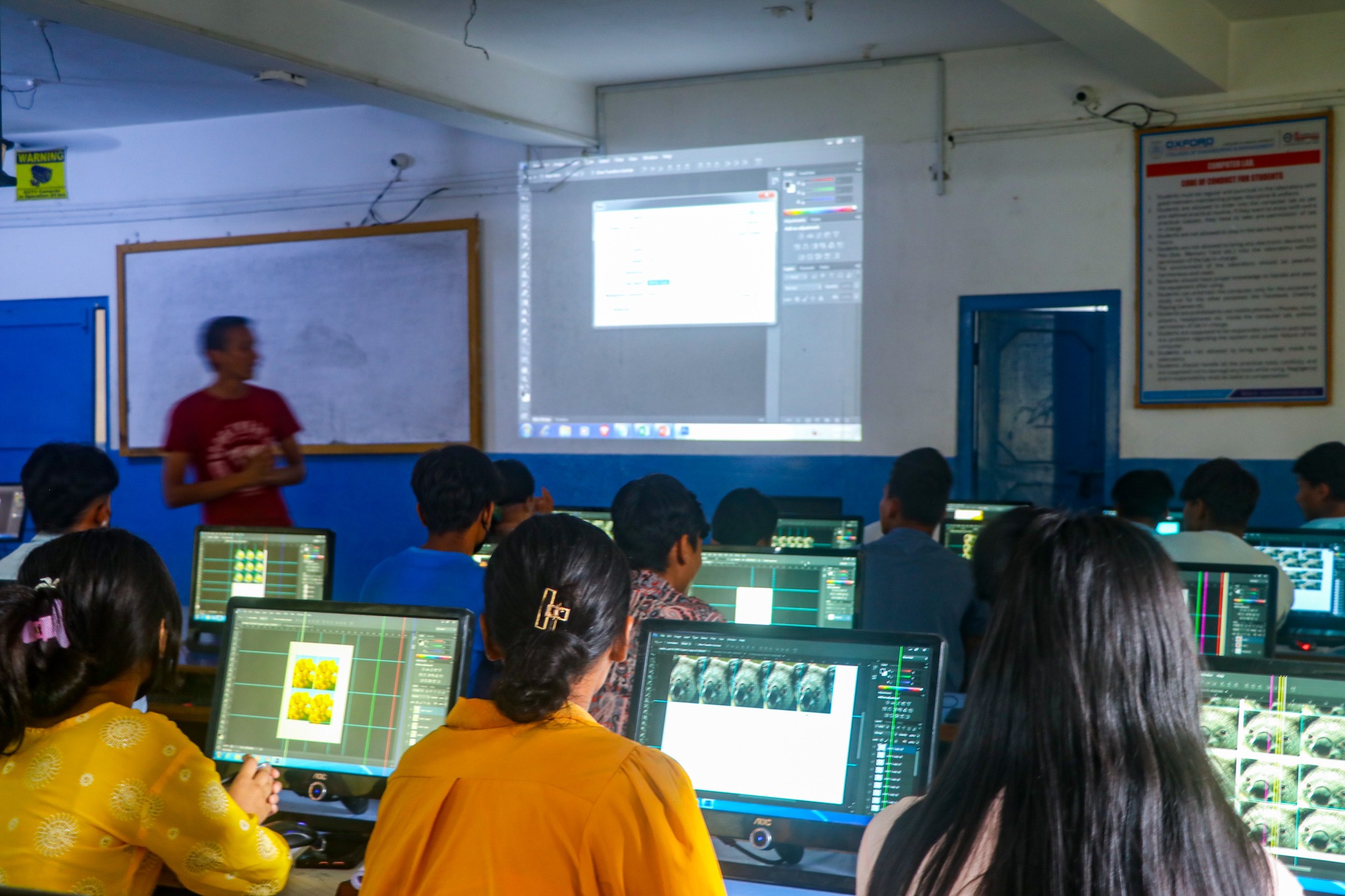 Basic Computer Training for SEE Students